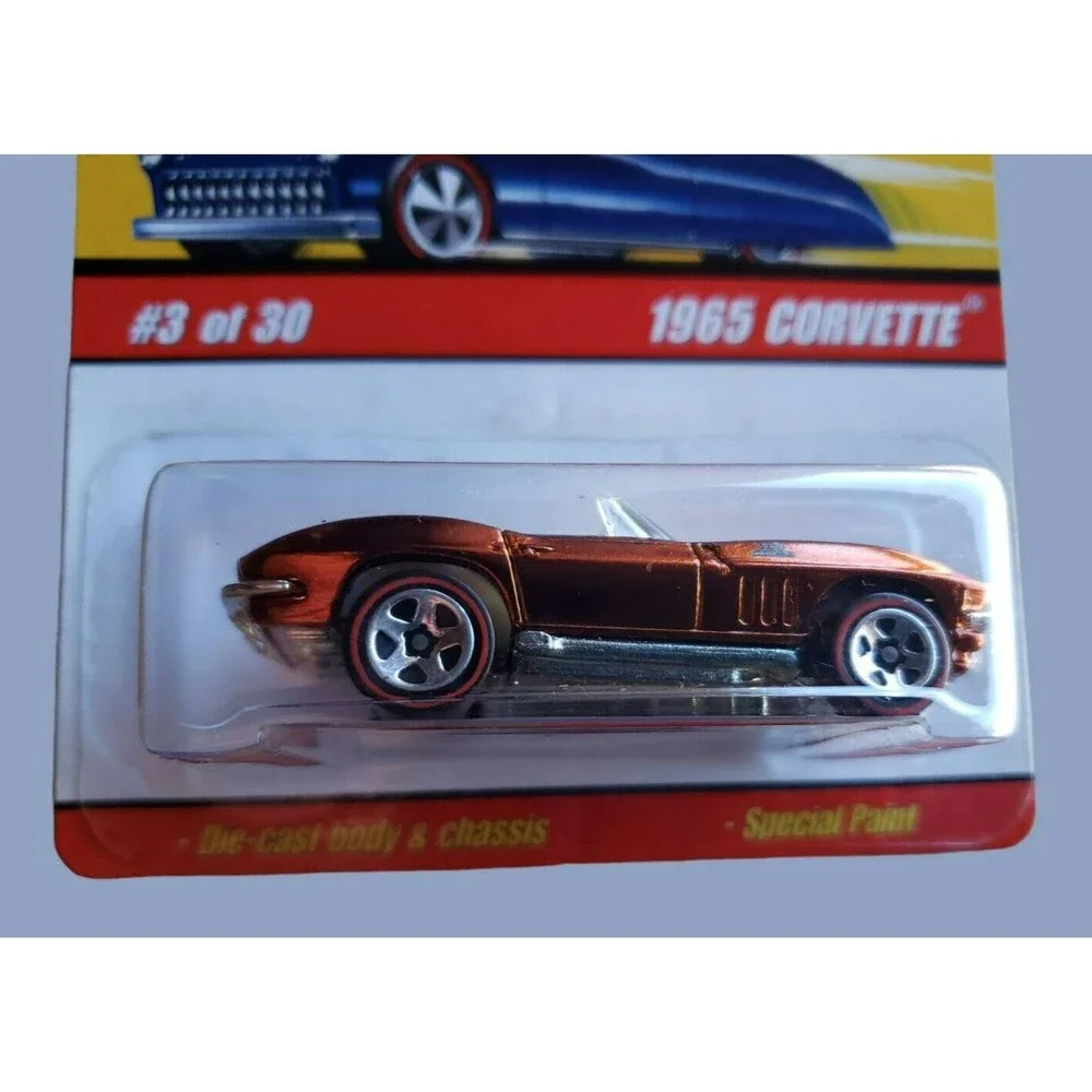 2006 Hot Wheels 1965 CORVETTE CONVERTIBLE Copper Classics Series 2 REDLINE VAR!